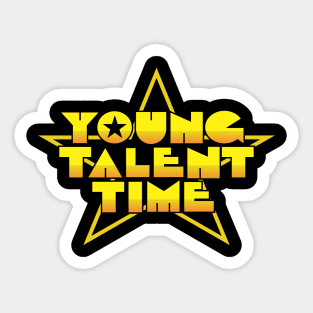 time is talent Sticker